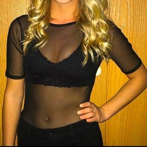 Boohoo See Through Body Suit